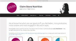 Desktop Screenshot of claire-stone.com